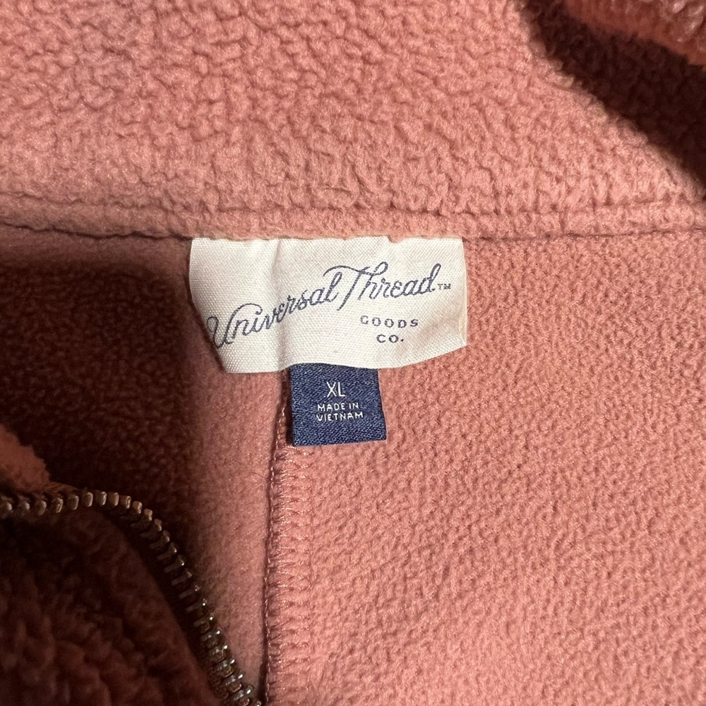 Universal Thread Dusty Rose Teddy Jacket - Picture 4 of 6